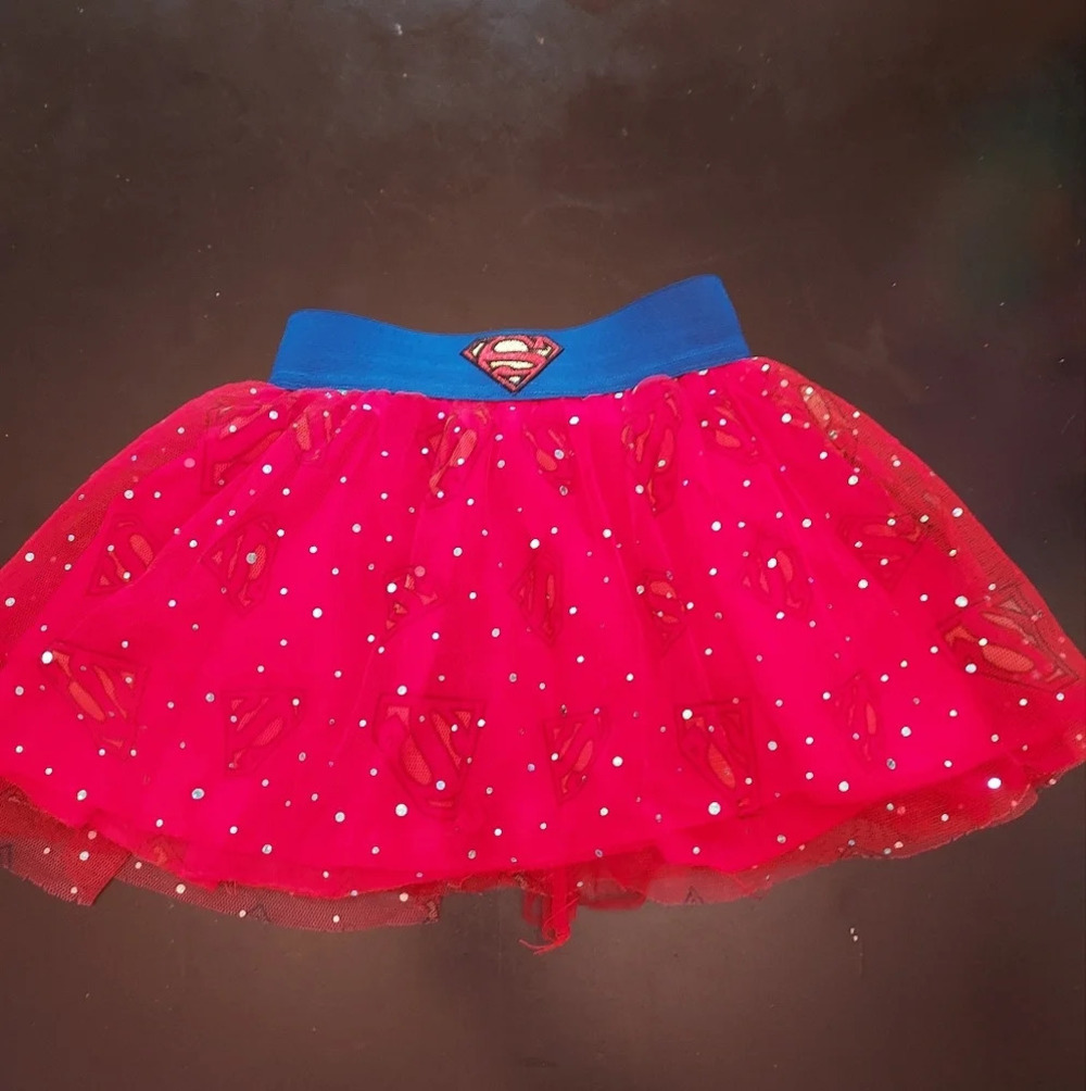 Rubies Supergirl Child Tutu Skirt Halloween Costume Accessory - One Size